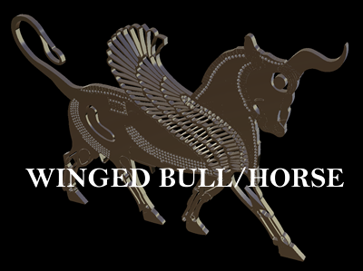 Winged Bull-Horse
